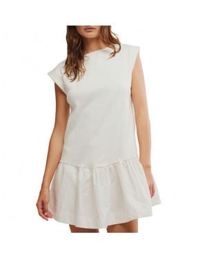 Free People Enya Mini Dress - Gray