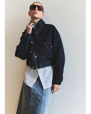 Citizens of Humanity Alma Jacket With Horsebit - Blue