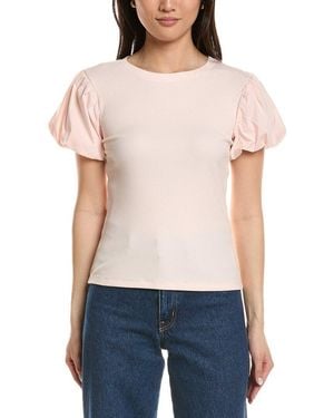 Truth Puff Sleeve Top - Blue