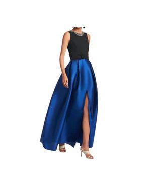 Sachin & Babi Sleeveless Evening Gown - Blue