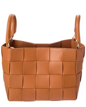J.McLaughlin Garance Leather Handbag - Brown