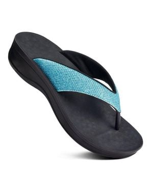 AEROTHOTIC Sandals Sparkle - Blue