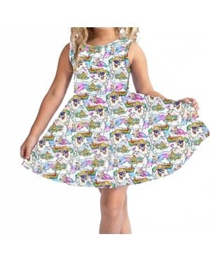 Charlies Project Star Bright Flutter Bamboo Dress - Blue