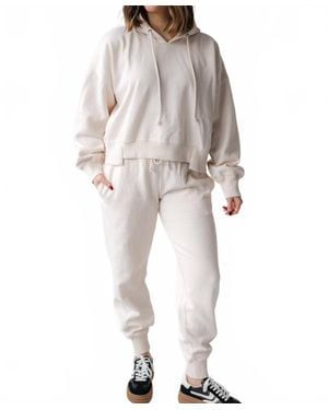 Free People Sand Washed Undefeated Set - Gray