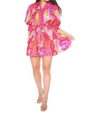Alden Adair Charlotte Dress - Pink