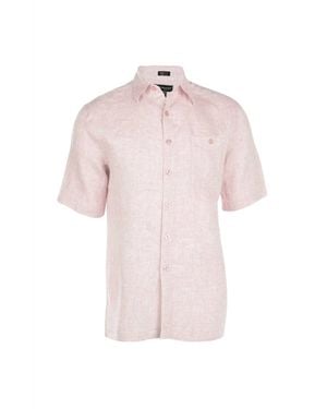 Hook & Tackle Pavilion Short Sleeve Shirt - Pink