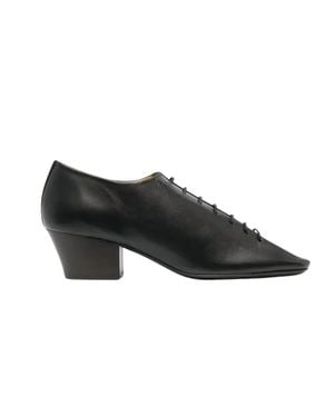 Lemaire Leather Derby Pumps - Black