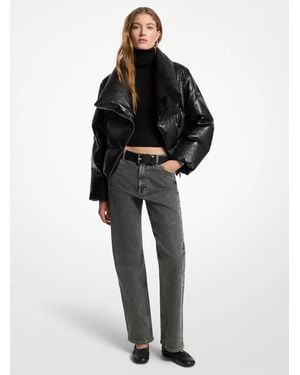 MICHAEL Michael Kors Michael Kors Quilted Puffer Coat - Black