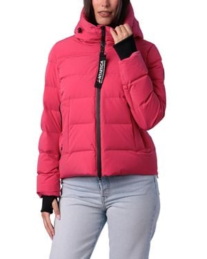 Antartica Ginny Quilted Padded Polyamide Jacket - Red