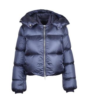 Add Polyamide Short Down Jacket - Blue