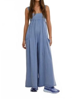 Fp Movement Hot Shot Strappy Onesie - Blue