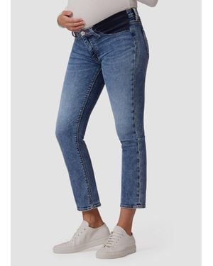 Hudson Jeans Nico Maternity Straight Ankle Jeans - Blue