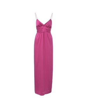Ba&sh Rixelle Long Backless Maxi Dress - Purple
