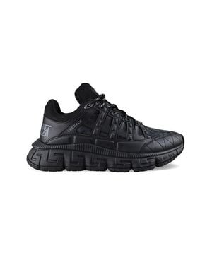 Versace Trigreca Sneakers - Black