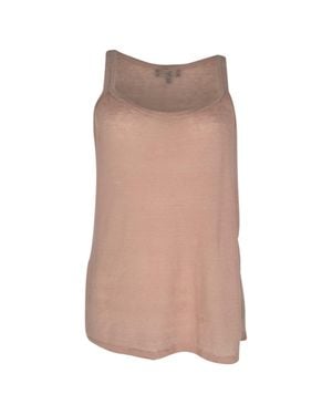 Theory Knitted Tank Top - Brown