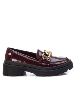 Xti Patent Leather Moccasins - Purple