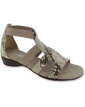 Munro Zena Gladiator Sandal - Metallic