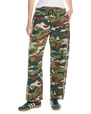 Mother The Drawn Half-Pipe Ankle Master Of Disguise Pant - Green