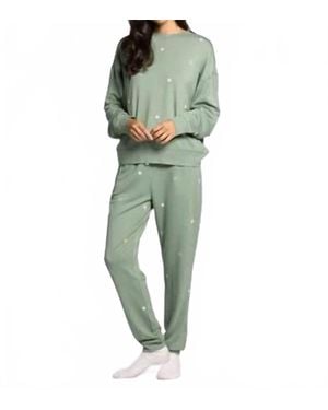 Thread & Supply Belle Pajama Set - Green