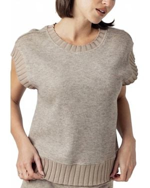 Sundays Thermal Maeve Top - Gray