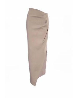 Rick Owens Rent Skirt - Natural