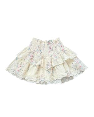Summer Loving Girl's Eden Skirt - White