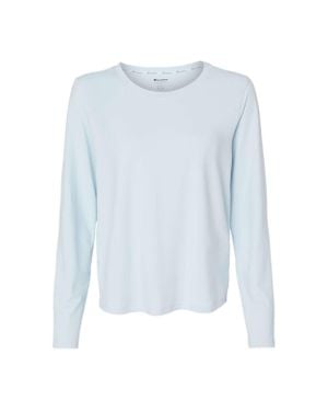 Champion Sport Soft Touch Long Sleeve T-Shirt - Blue