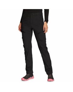 Eddie Bauer Flexion 2.0 Polar Fleece-Lined Straight Leg Pants - Black