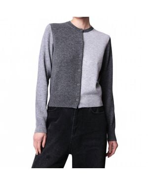 Berenice Camaieu Knit Cardigan - Blue