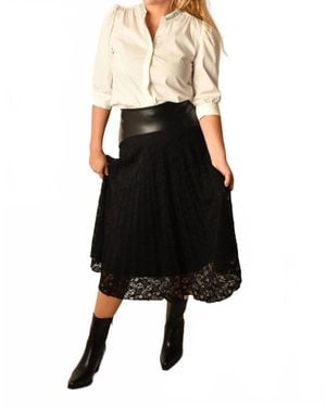 Bishop + Young Camille Midi Skirt - Black