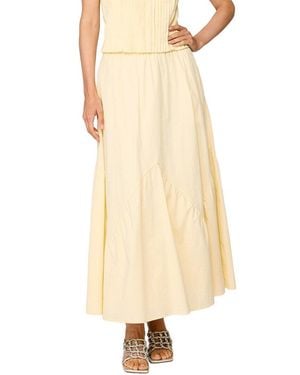 Line & Dot Abbott Maxi Skirt - Natural