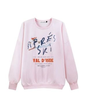 The Laundry Room Apres Ski Savoie Sweatshirt - Pink