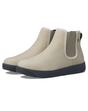 Bogs Kicker Chelsea Leather Boots - White