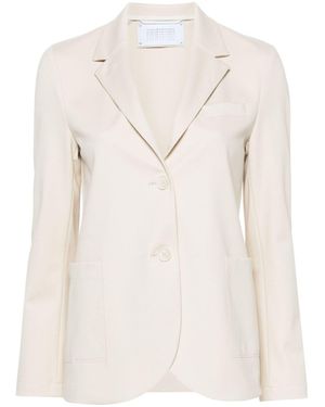 Harris Wharf London Single-Breasted Blazer - Natural