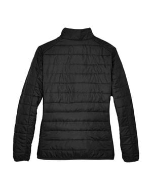 CORE365 Prevail Packable Puffer Jacket - Black