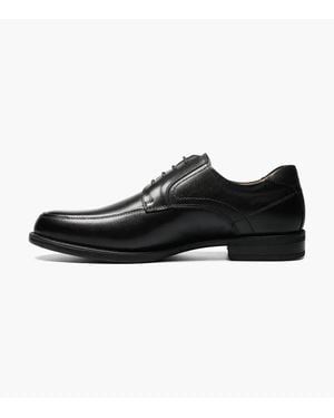 Florsheim Midtown 12136-001 Oxford Moc Toe Dress Shoes Rhs6723 - Black