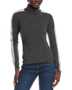 SCOTT & SCOTT LONDON Turtleneck Cashmere Sweater - Black