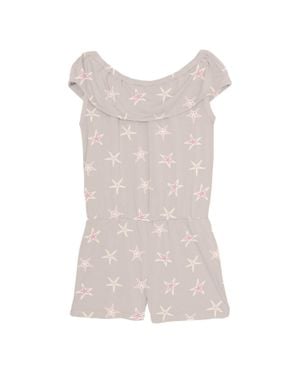 KICKEE Gril's Summer Romper - Multicolor