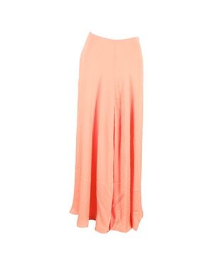 Galvan London High-Waisted Maxi Skirt - Pink