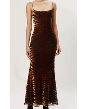 Ronny Kobo Scarlette Maxi Dress - Brown