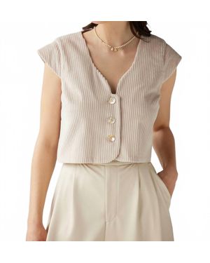 RoseVelvet Amare Top - Natural