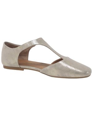 Gentle Souls Wyatt Leather Flat - White
