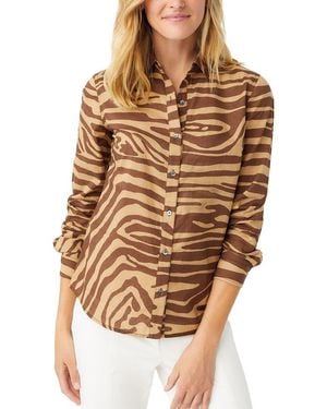 J.McLaughlin Lois Blouse - Brown