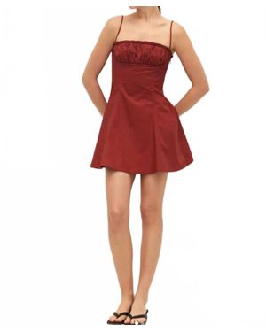 Elodie the Label Wylie Mini Dress - Red