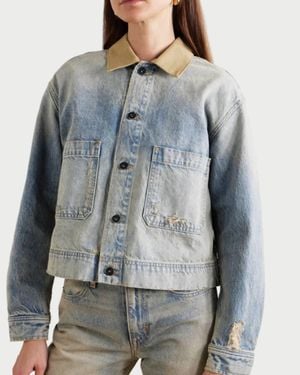 SLVRLAKE Denim Thompson Denim Jacket - Gray