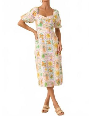PROSPERINE® Fancy Midi Dress - Metallic