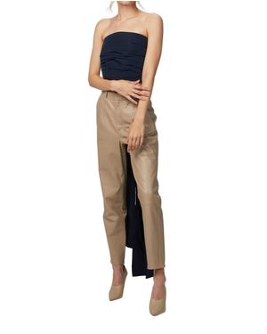 Georgia Alice Valentina Cropped Top - Blue