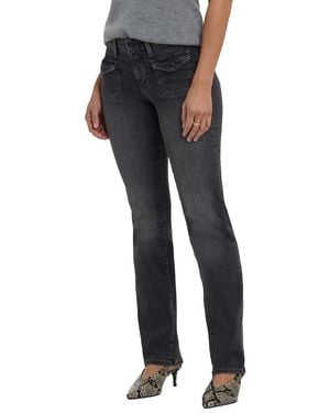 NYDJ Marilyn Gloomy Marais Straight Leg Jean - Black