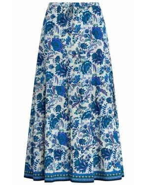 Bila77 Lotus Skirt - Blue