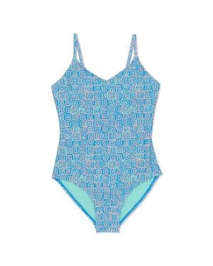 Raisins Norie One-Piece Swim Set - Blue
